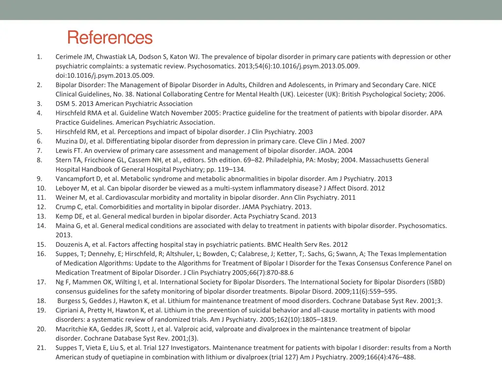 references