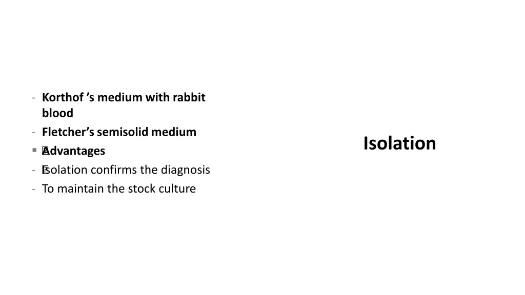 korthof s medium with rabbit blood fletcher