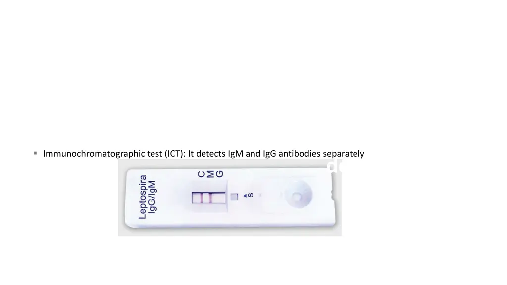 serology for antibody detection