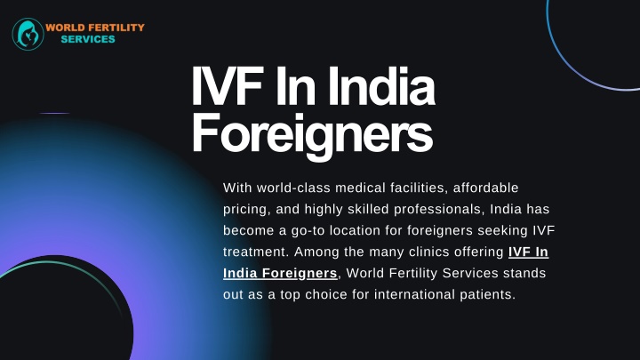 ivf in india foreigners