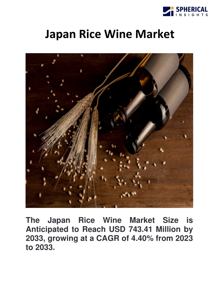 japan rice wine market