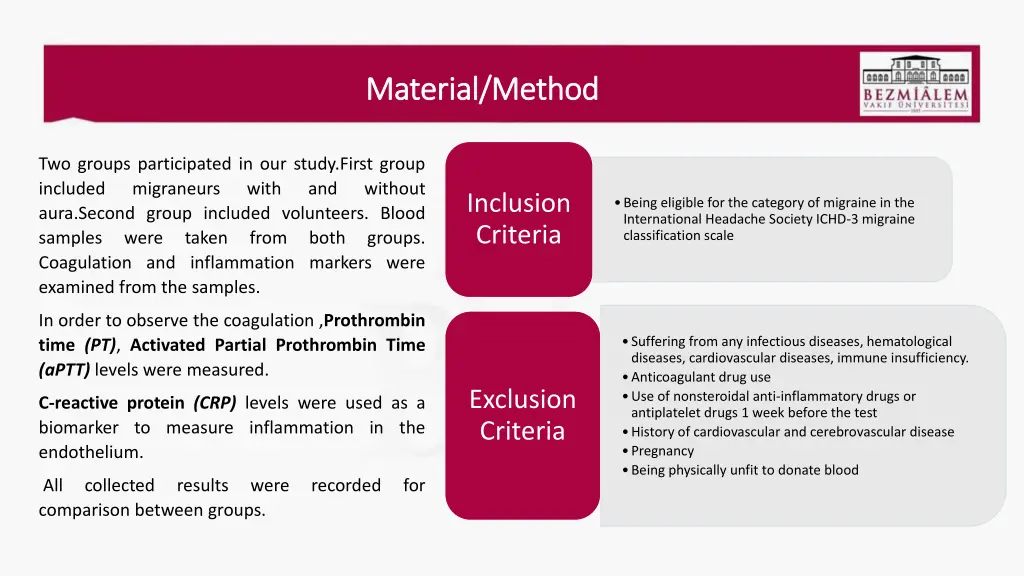 material material method