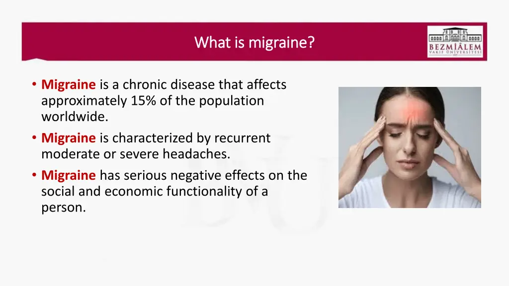 what is what is migraine migraine