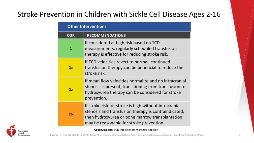 stroke prevention in children with sickle cell 1
