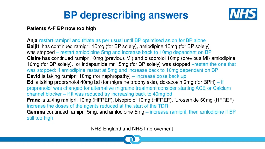 bp deprescribing answers