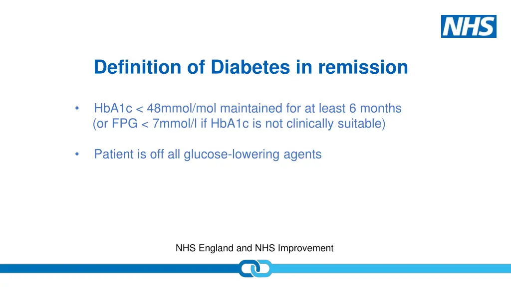definition of diabetes in remission