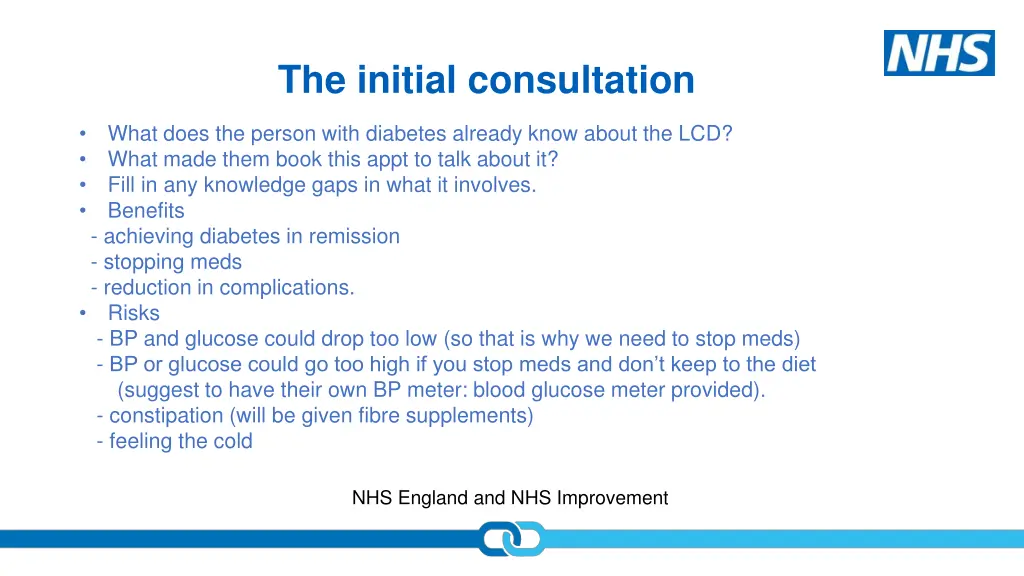 the initial consultation