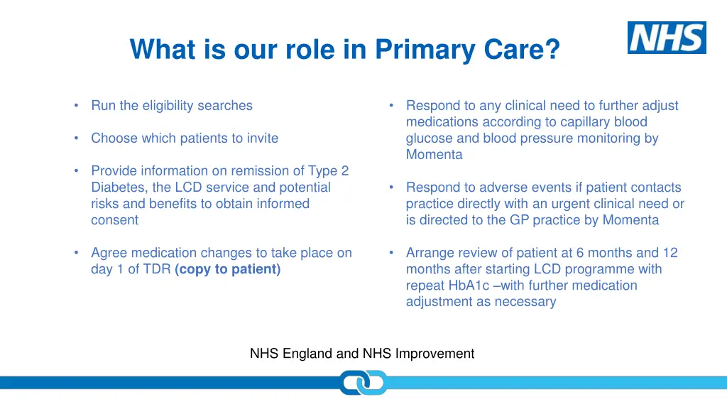 what is our role in primary care