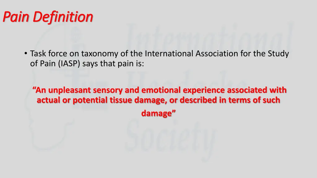 pain pain definition definition