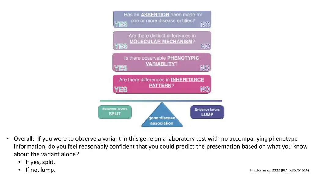 overall if you were to observe a variant in this