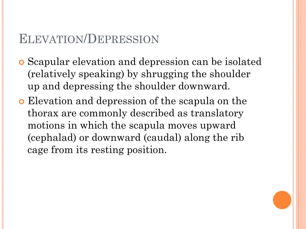 e levation d epression