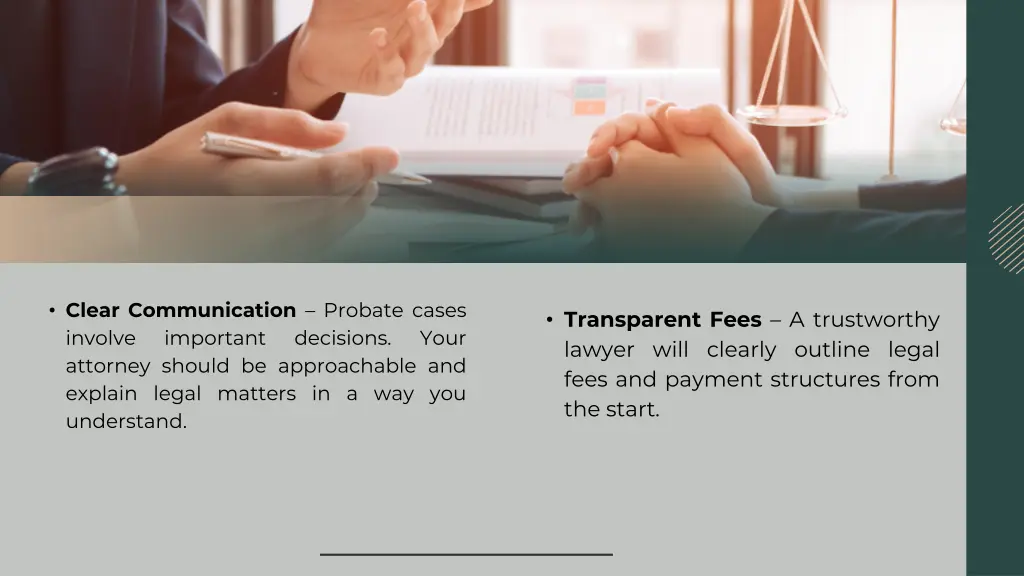 clear communication probate cases involve