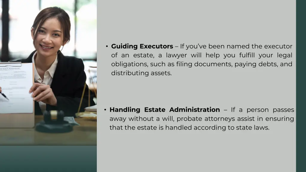 guiding executors if you ve been named
