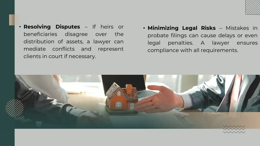 resolving disputes if heirs or beneficiaries