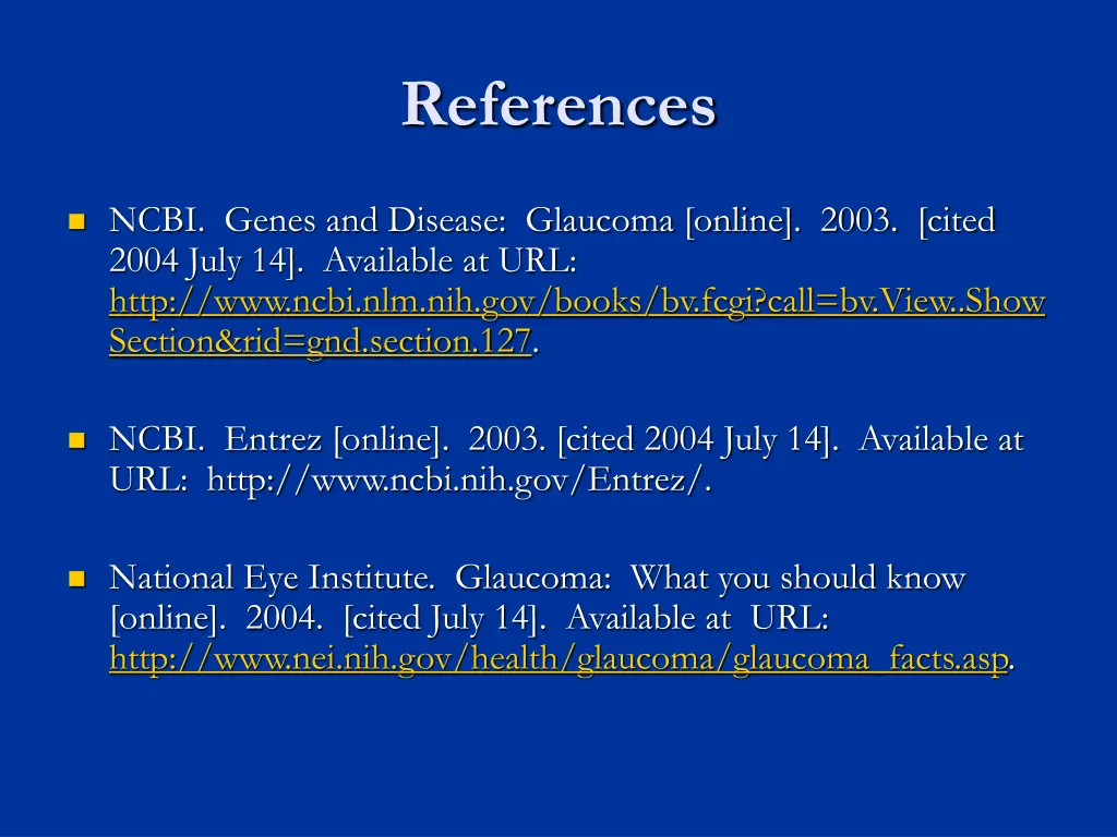 references