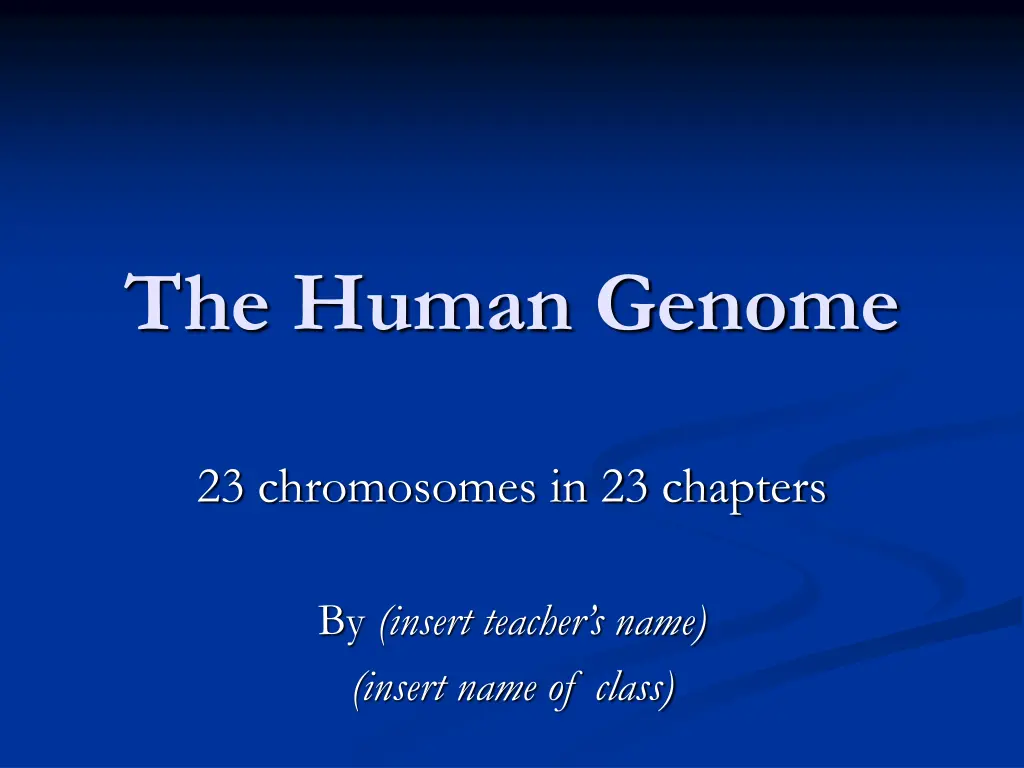 the human genome