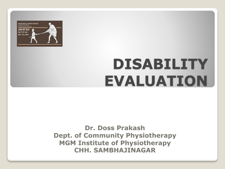 disability evaluation