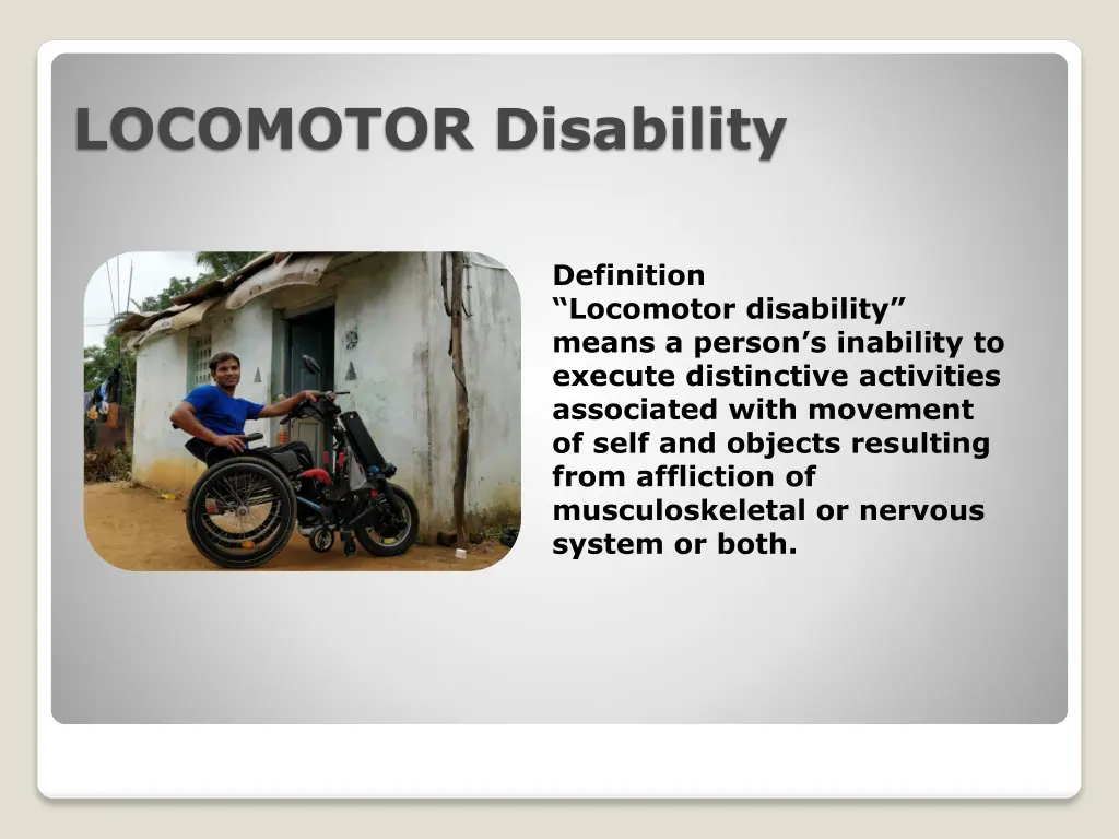 locomotor disability 1