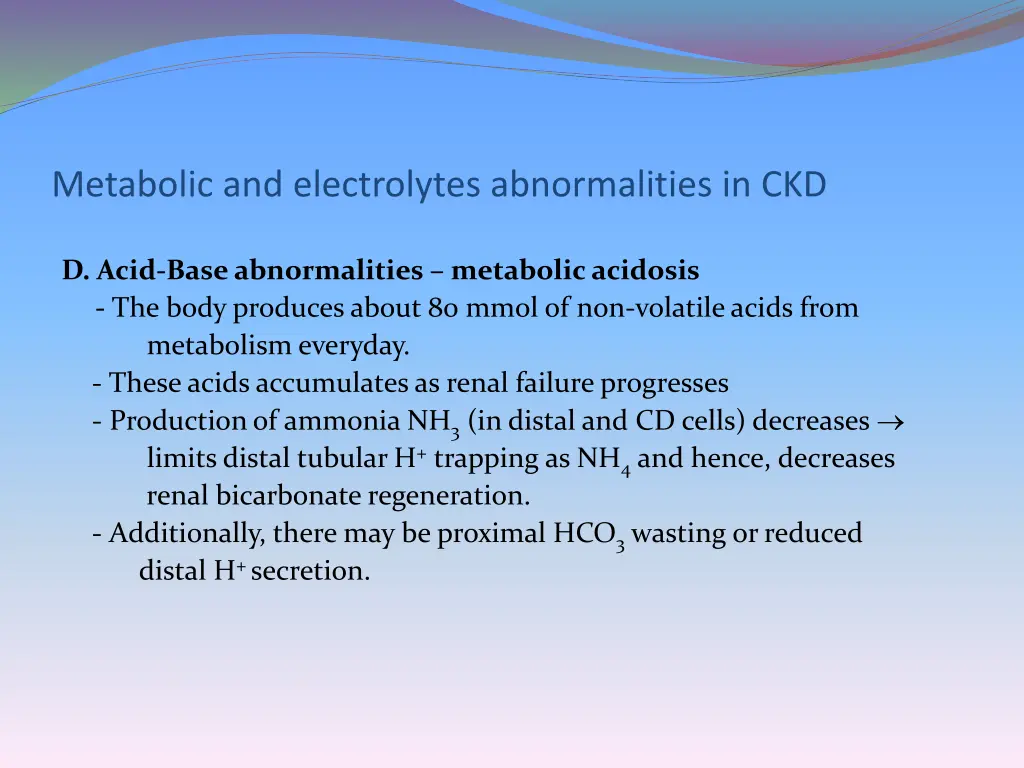 metabolic and electrolytes abnormalities in ckd 2