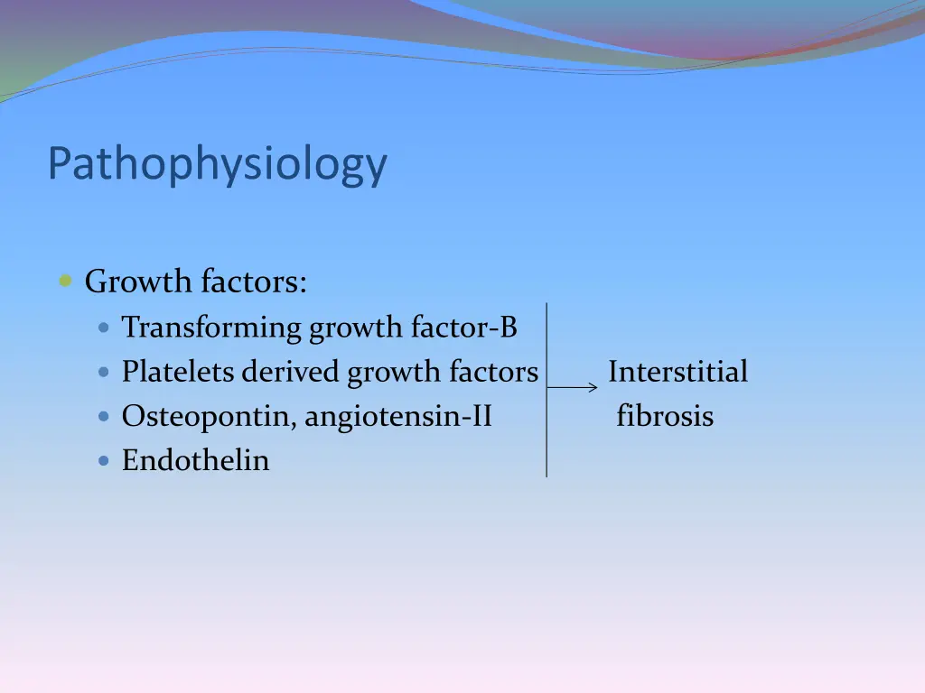pathophysiology 1