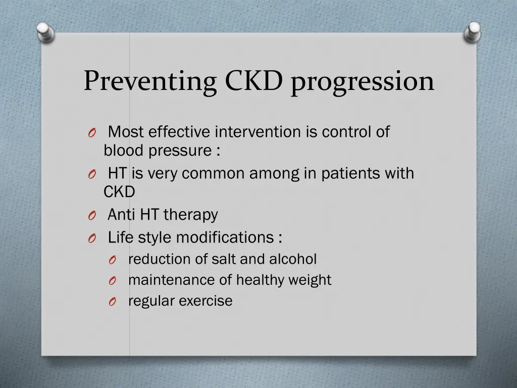 preventing ckd progression