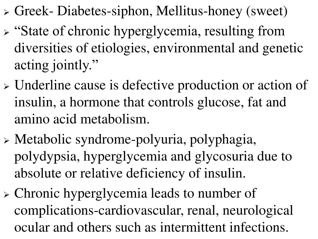 greek diabetes siphon mellitus honey sweet