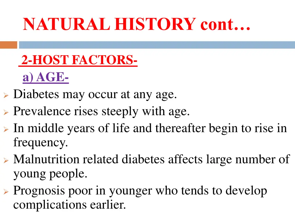 natural history cont 2