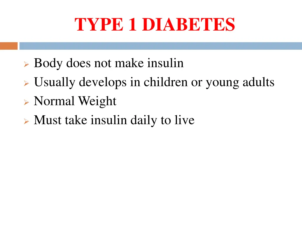 type 1 diabetes