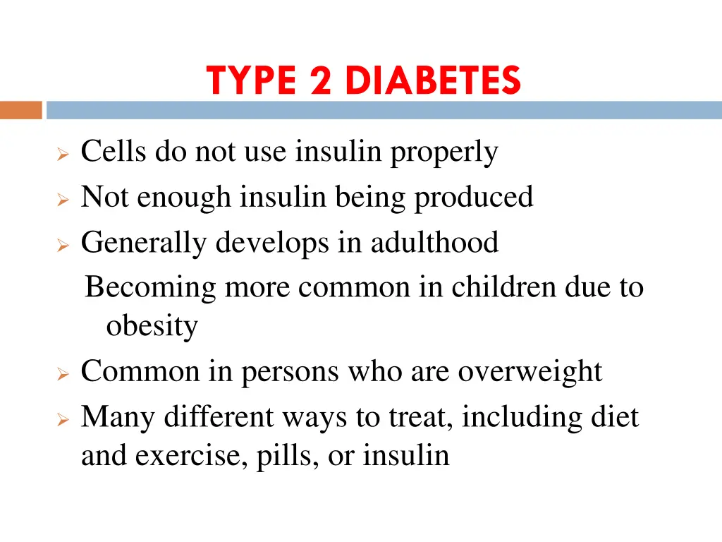 type 2 diabetes