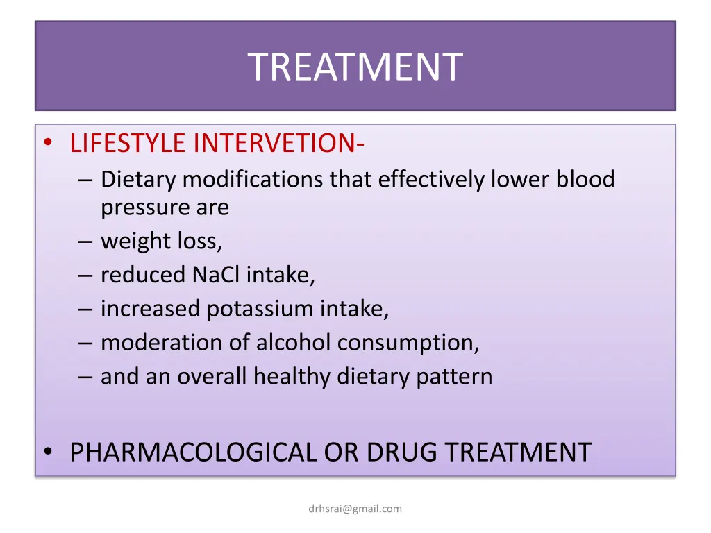 treatment