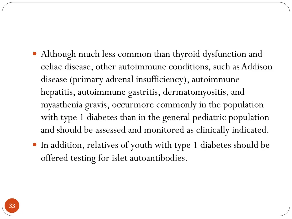 although much less common than thyroid