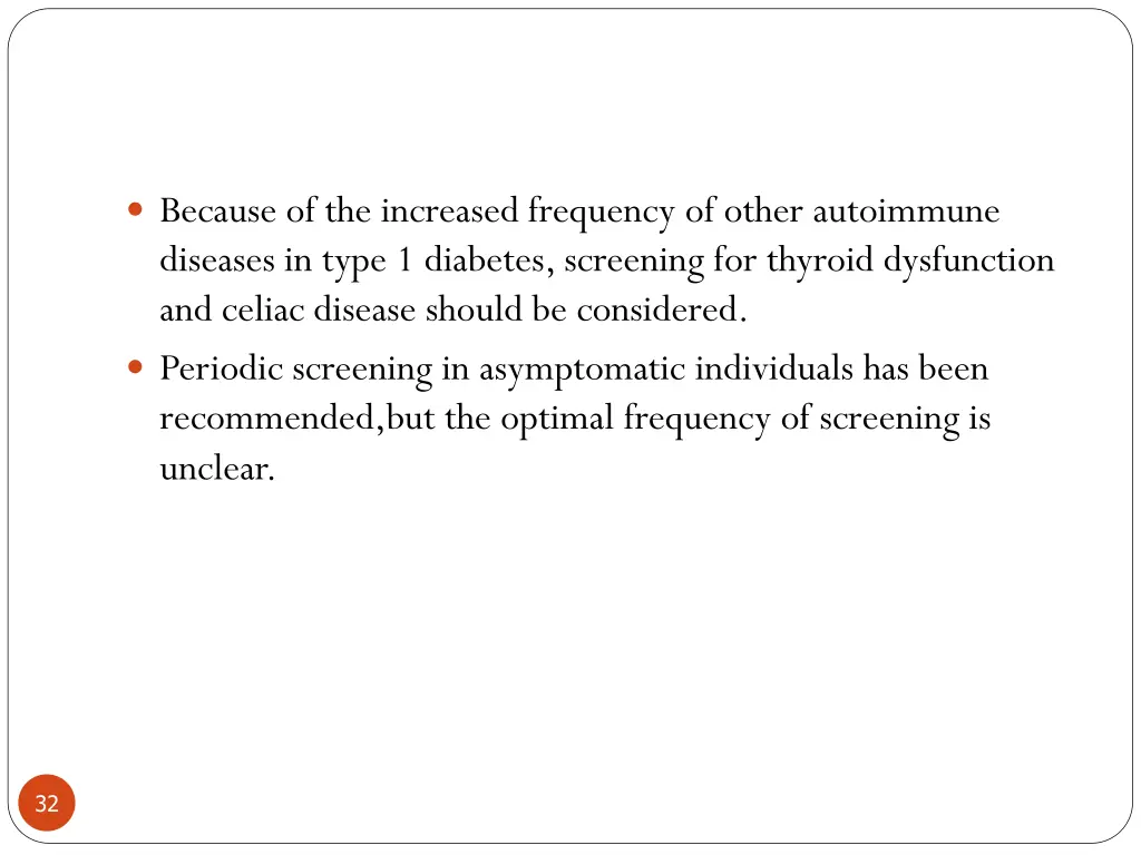 because of the increased frequency of other