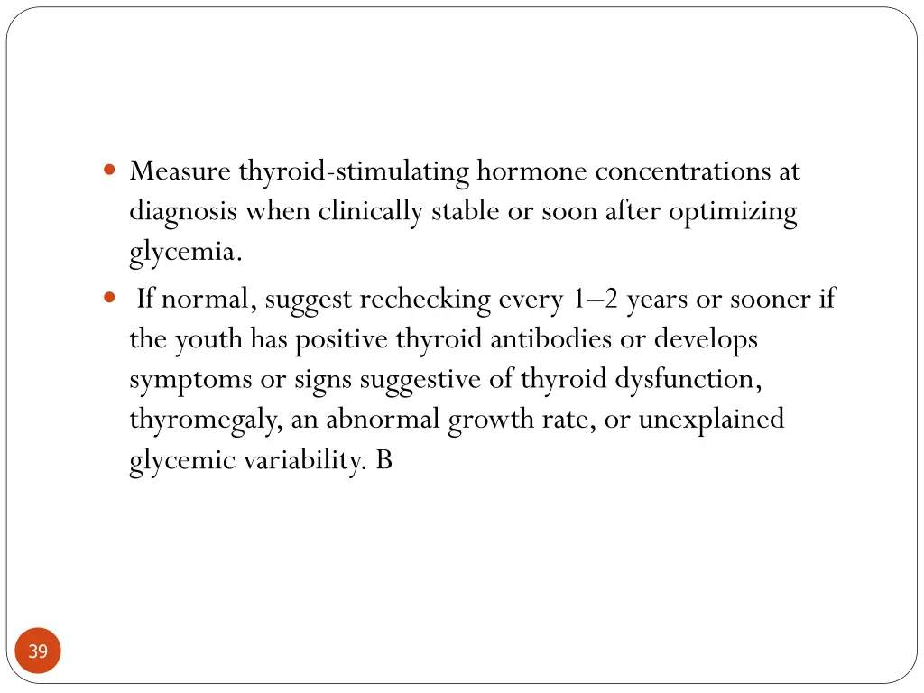 measure thyroid stimulating hormone