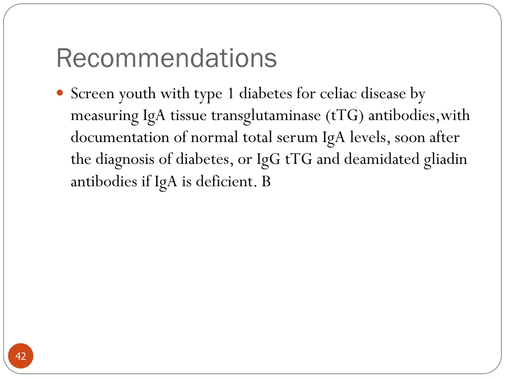 recommendations 3