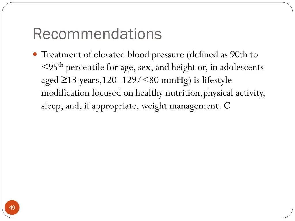 recommendations 4