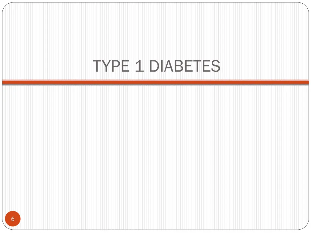 type 1 diabetes