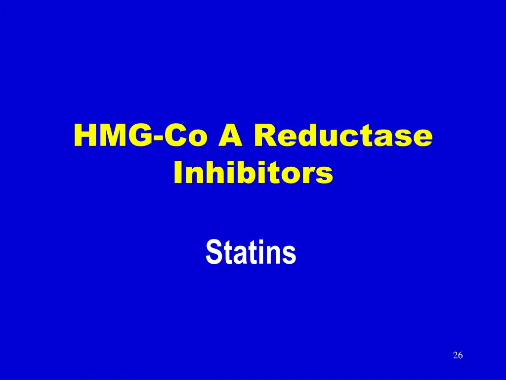 hmg co a reductase inhibitors