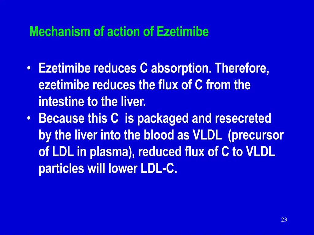 mechanism of action of ezetimibe