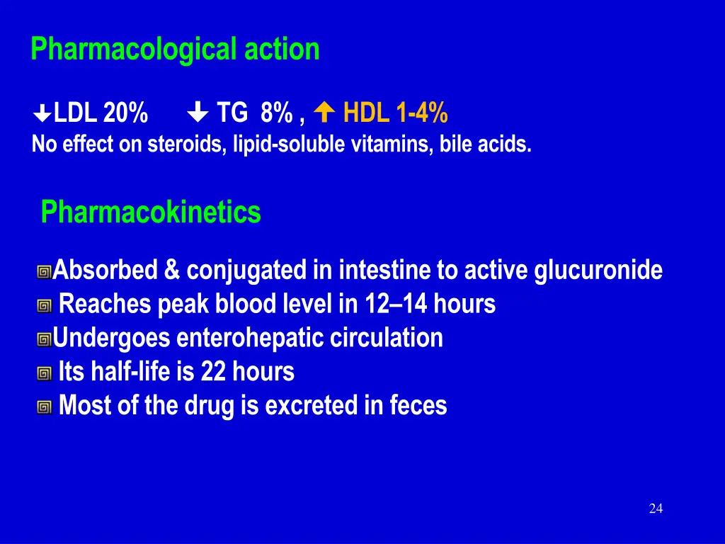 pharmacological action