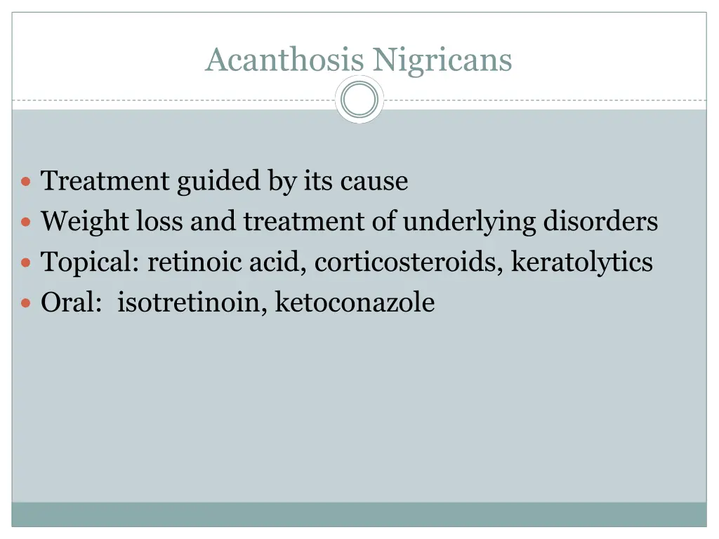 acanthosis nigricans