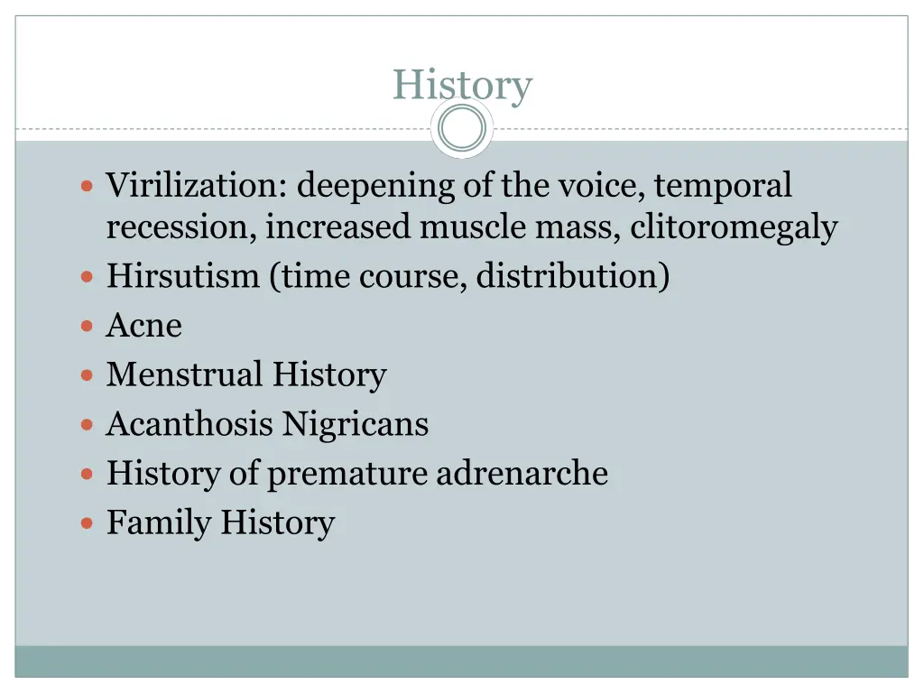 history