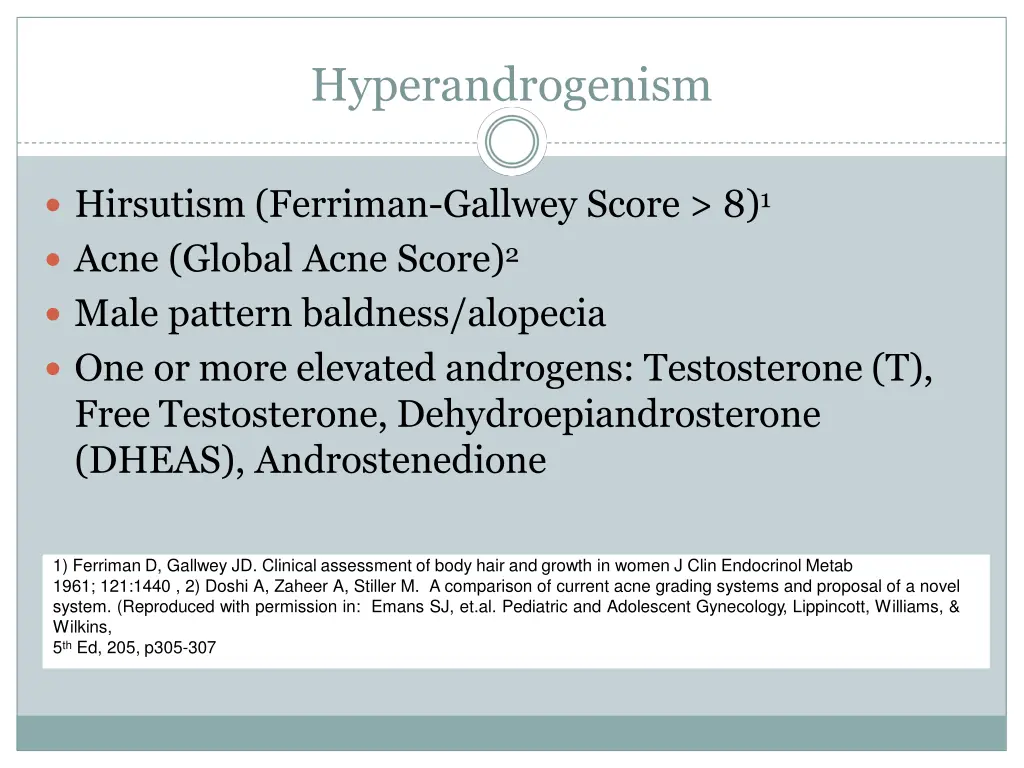 hyperandrogenism