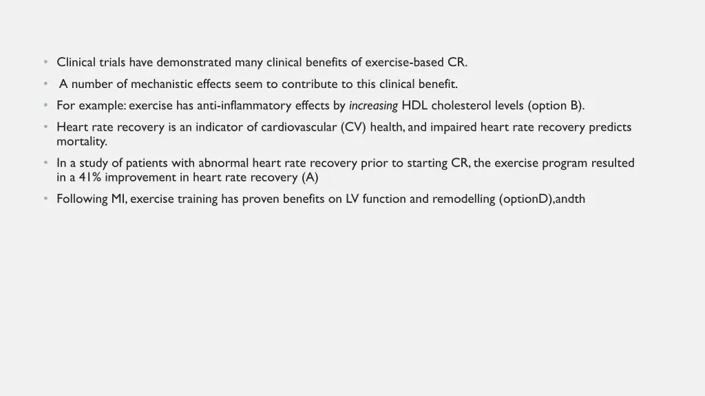 clinical trials have demonstrated many clinical