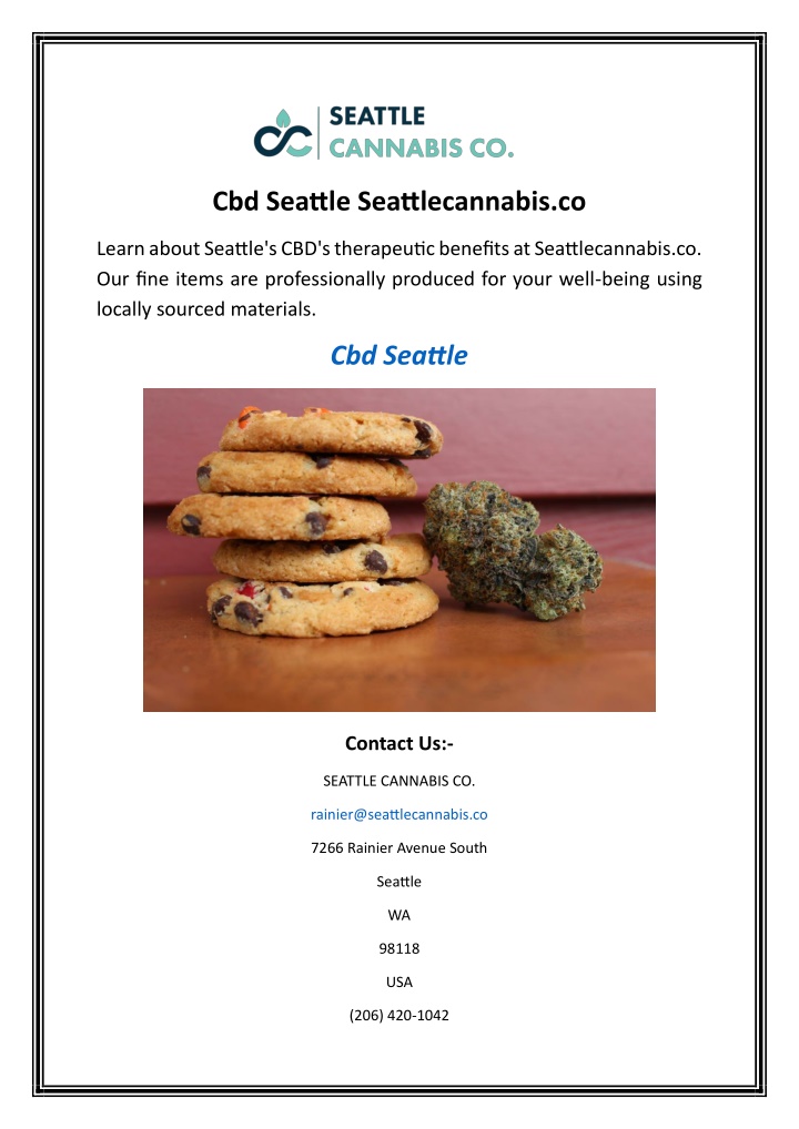 cbd seattle seattlecannabis co