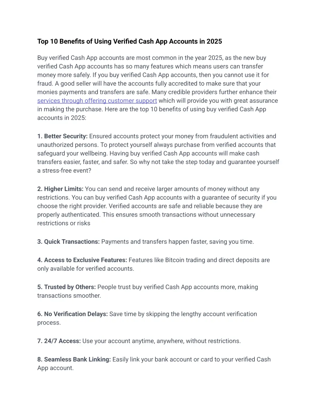 top 10 benefits of using verified cash