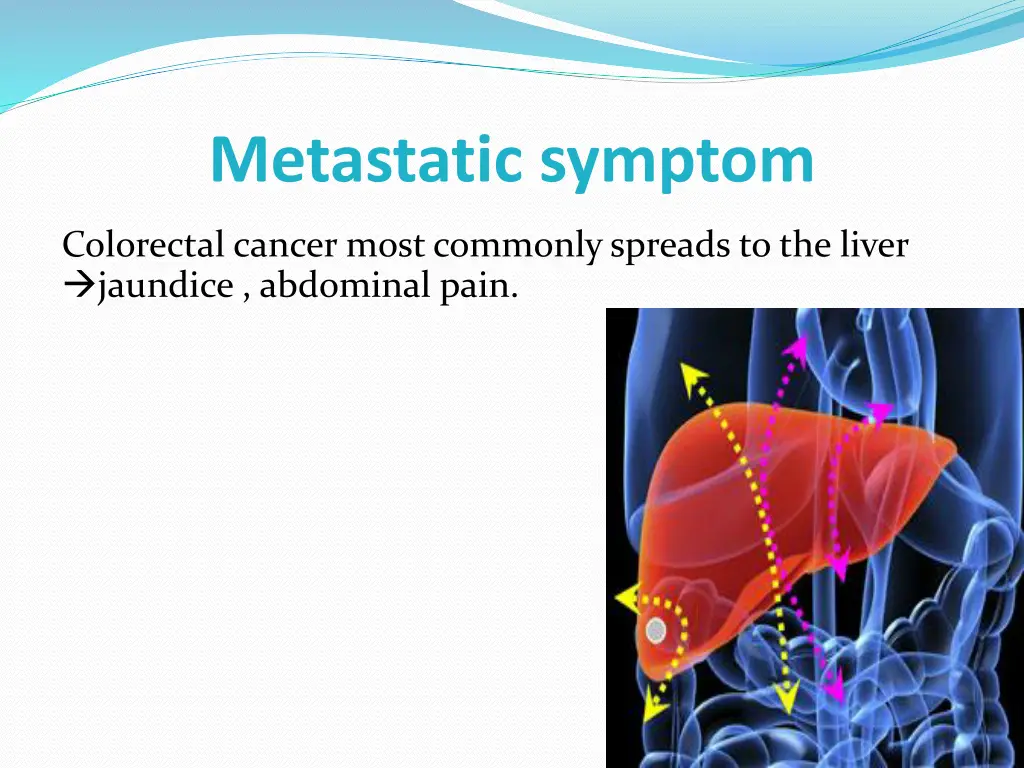 metastatic symptom