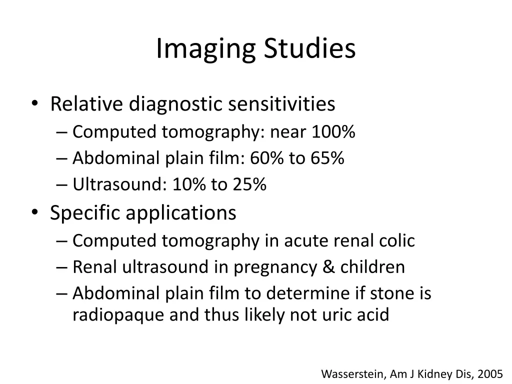 imaging studies