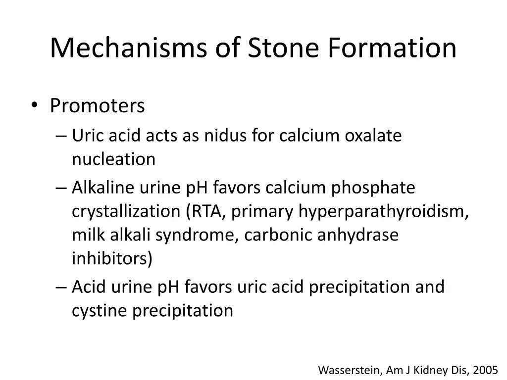 mechanisms of stone formation 3