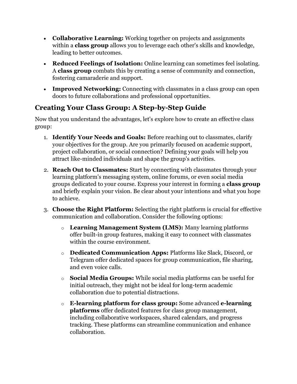 collaborative learning working together