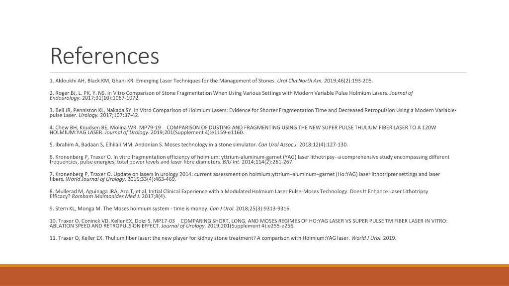 references